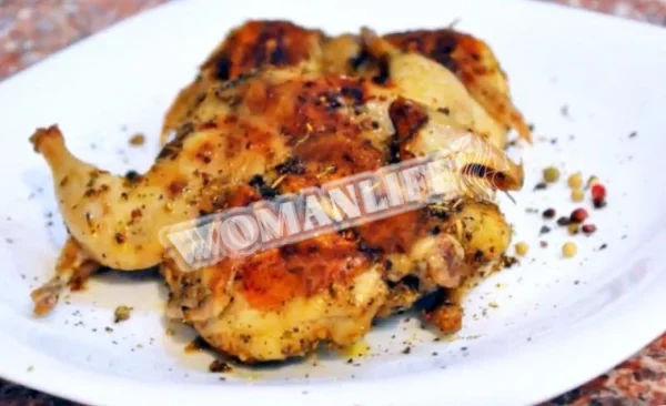 Перепілки на грилі