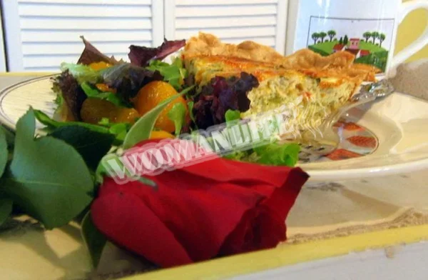 Пиріг з копченою куркою