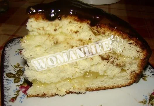 Лимонний торт Дануся