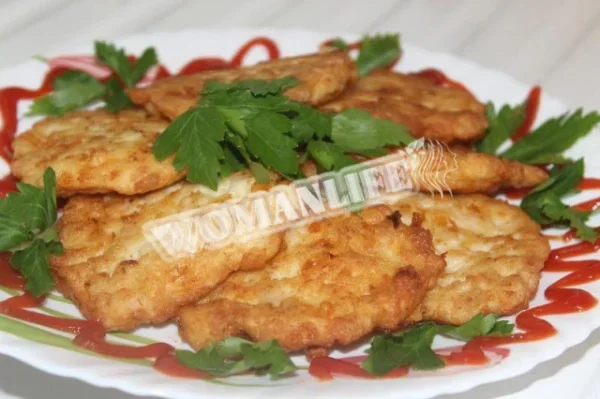 Курячі оладки Сонячний