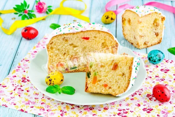 Паска на сухих дріжджах в духовці