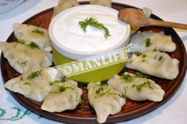 Вареники на сироватці