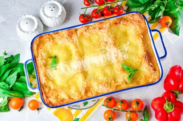 Класична лазанья з соусом бешамель
