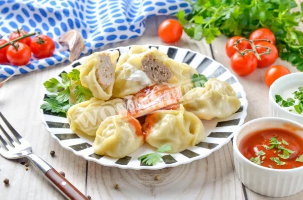 Манти зі свинини