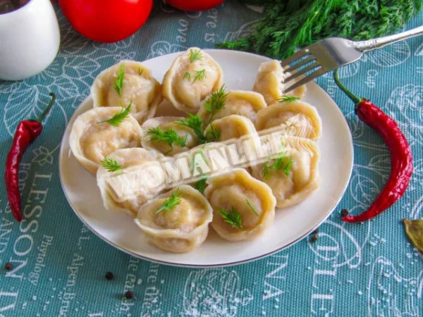 Пельмені зі свинини