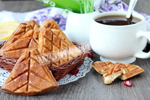 Вафельне печиво у вафельниці