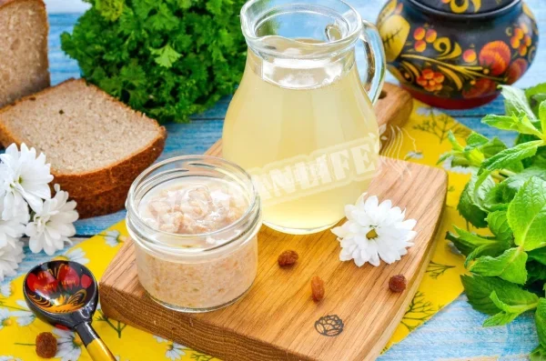 Закваска для квасу на дріжджах