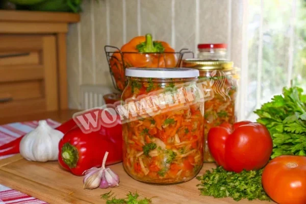 Заправка для борщу на зиму без буряка