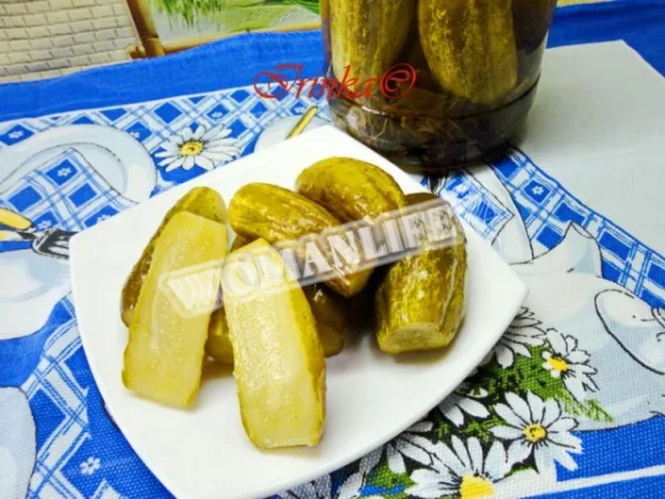Мариновані огірки без оцту з лимонною кислотою на зиму