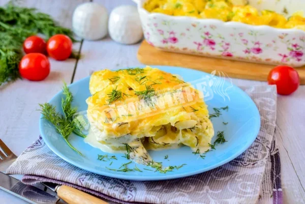 Картопля шарами з сиром в духовці