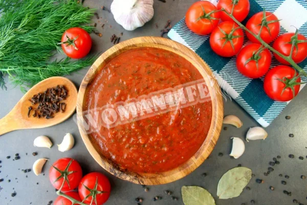 Домашня томатна паста кетчуп PP
