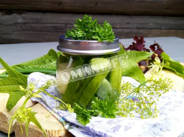Маринована стручкова квасоля на зиму