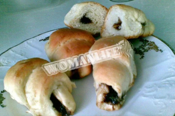 Булочки з варенням