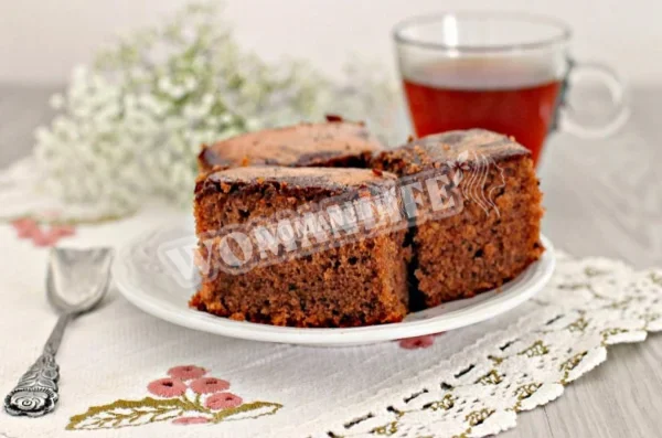 Німецький шоколадний пиріг Kuchen