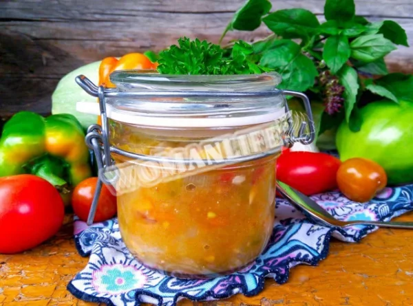 Салат Глобус на зиму з баклажанами