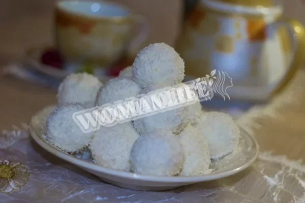 Кокосові кульки з сиром