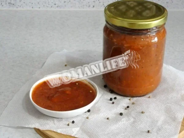 Сливовий соус на зиму в домашніх умовах