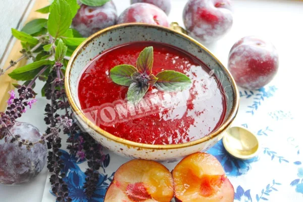 Сливовий соус до м'яса на зиму