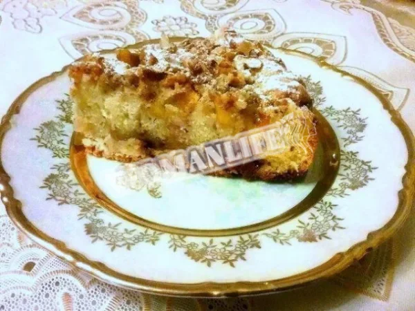 Гарбузовий яблучний пиріг