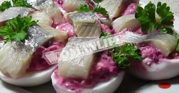 Лінива шуба з яйцем і оселедцем