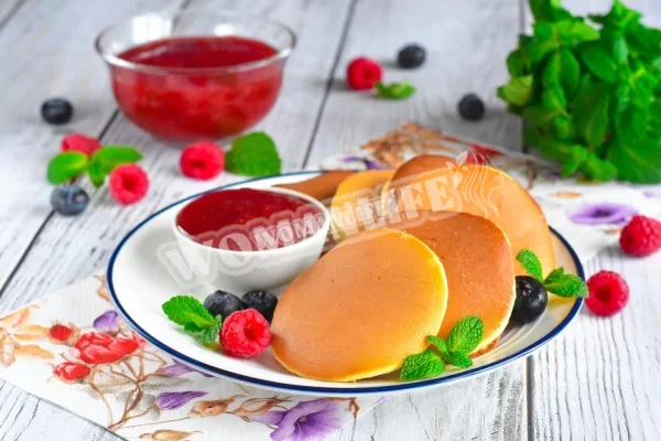 Оладки на кефірі без масла