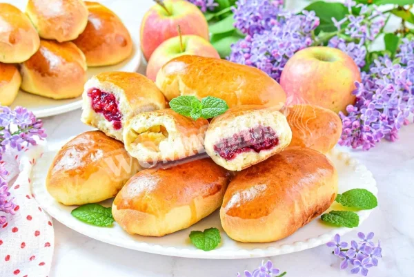 Солодкі пироги з дріжджового тіста