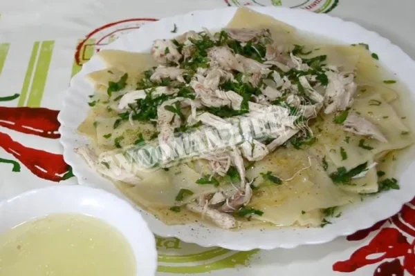Класичний рецепт бешбармаку з курки