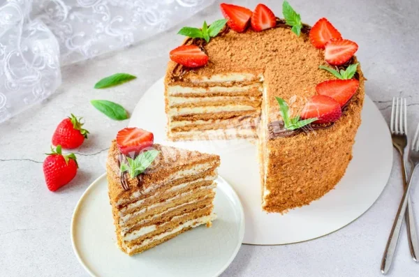 Класичний радянський медовик
