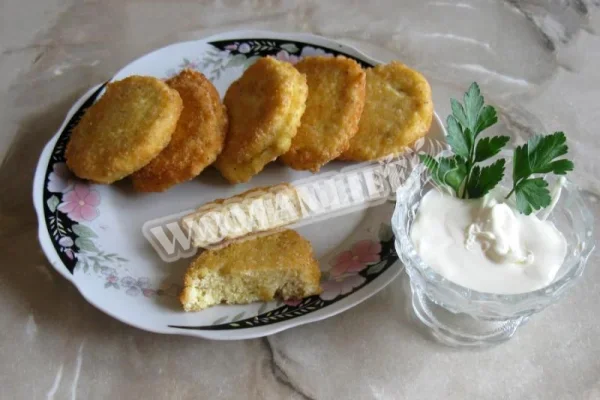 Котлети з ікри мойви