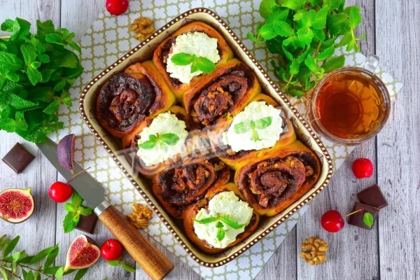 Шокобон булочки