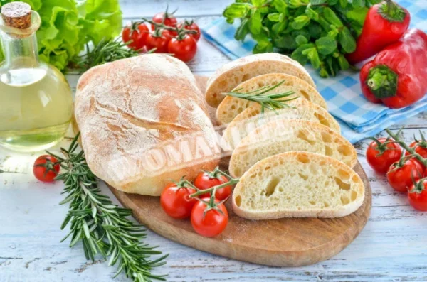Італійський хліб чіабатта в духовці