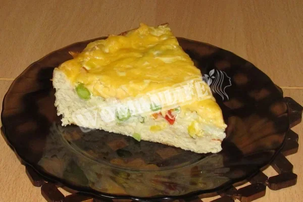 Курячий пиріг з гавайською сумішшю