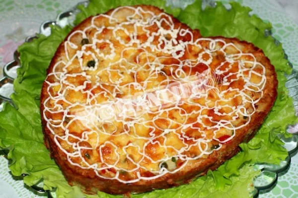 Гавайський пиріг з куркою