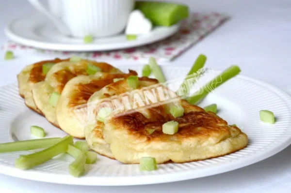 Млинці з ревеню