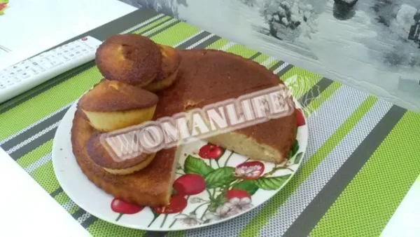 Проста манна з кефіром