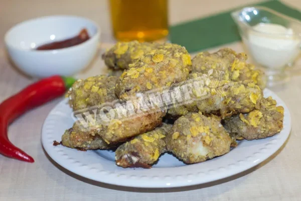 Гострі курячі крильця КФС в духовці