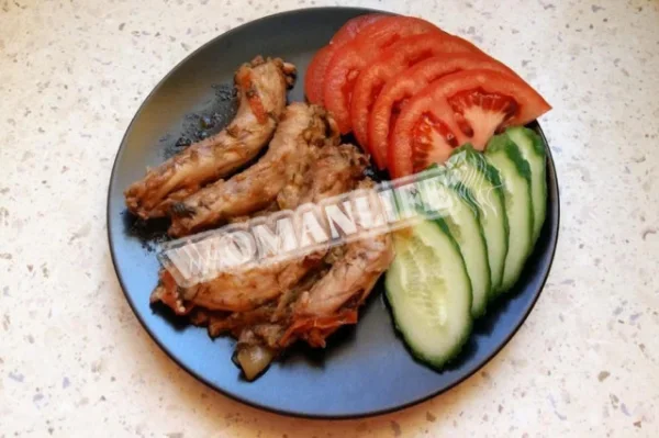 Курячі шийки в мультиварці