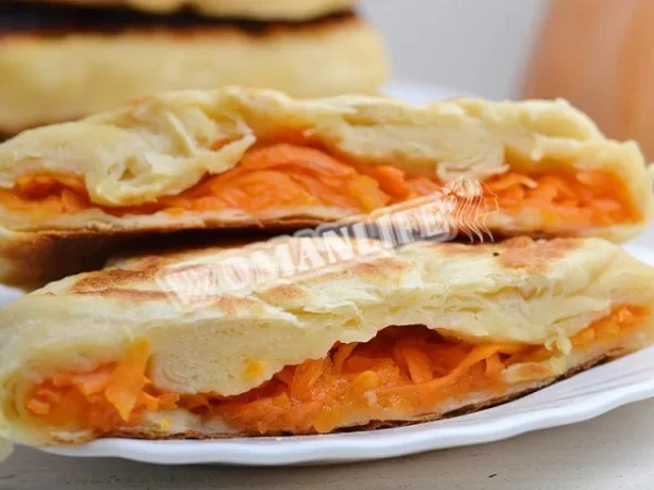 Плачіни з гарбузом на сковороді