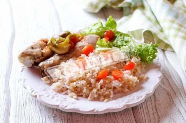Жасминовий рис з куркою