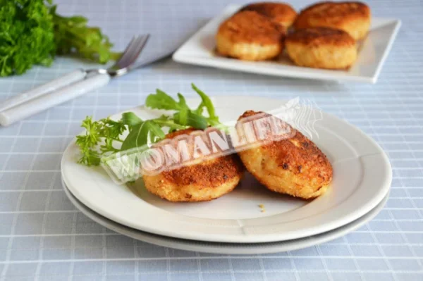 Котлети з кальмарів