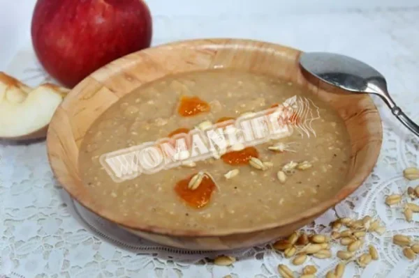 Каша з пророщеної пшениці