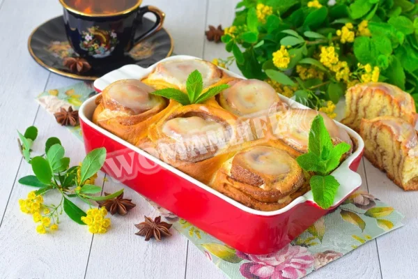 Булочки Сінабон без сиру