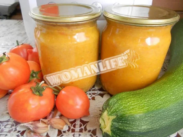Кабачкова ікра з майонезом в мультиварці на зиму