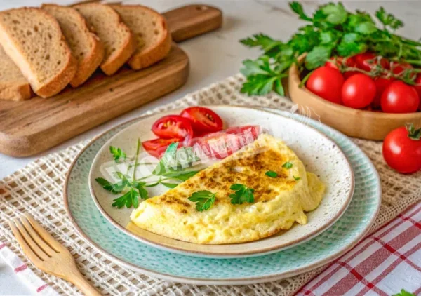 Пишний омлет в мультиварці