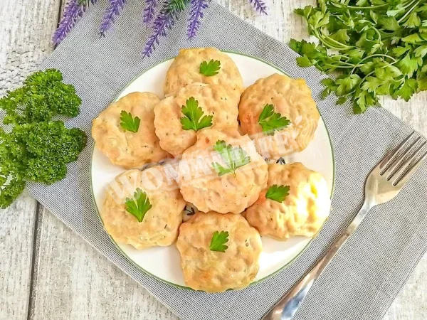 Рубані курячі котлети в духовці