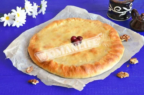 Пиріг із замороженої вишні