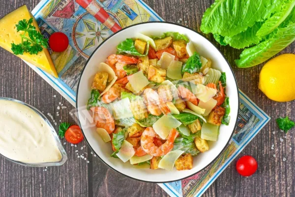 Соус Цезар з креветками