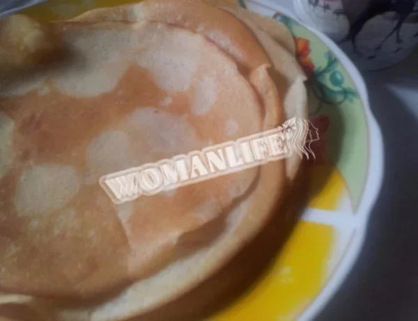 Млинці з рисового борошна і крохмалю
