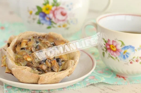 Перепечі з грибами