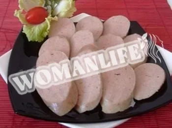 Домашня куряча ковбаса